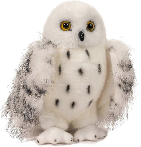Snøugle plysj kosedyr 20cm