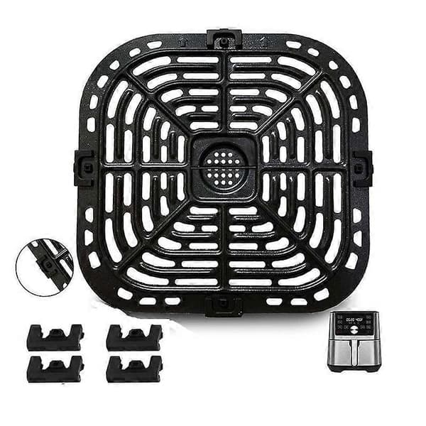 Grillplate for Instants Plus 6QT Luftfriter, Kvadratisk Grillpanne
