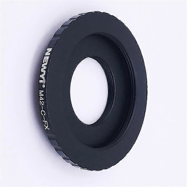 M42-c-fx Dubbelanvändningsbar Mount Adapterring Metall För M42 Objektiv / C-fäste Objektiv Till X-fäste Kamera Tillbehör