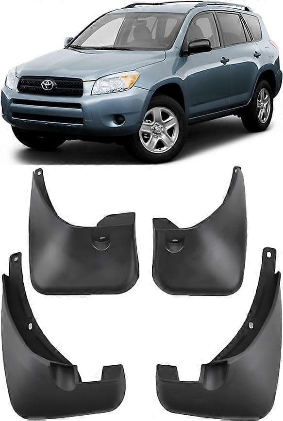 Komplet sæt stænkskærme mudderklapper PT769-42091 til 2006-2012 Toyota RAV4