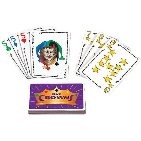 Crown Poker Brädspel Kort, Ett Måste-Ha Spel för Familjesammankomster, Kortspel för Unga Vuxna, Ta Med Mer Glädje till Familj och Vänner