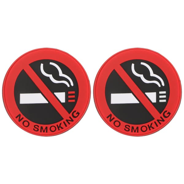 Ingen Rygning Skilt Spidser Advarsel Logo Bilstickers