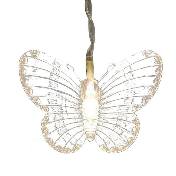 Julepynt LED Lysgardin Fargerike Bryllup Barnerom Dekor Lampe