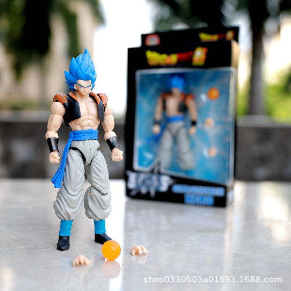 Dragon Ball Super Evolve - Super Saiyan Blue Goku 5\" Actionfigur