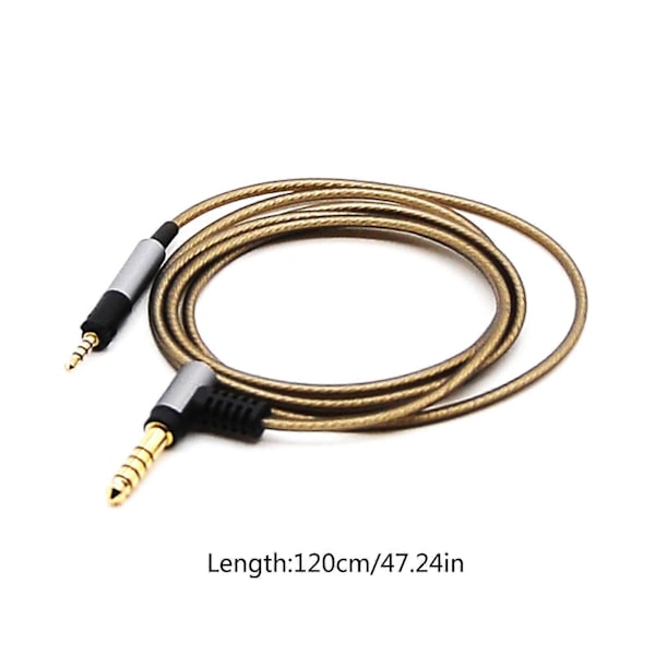 4.4mm Balansert Kabel for HD598/se HD518 HD558 HD569 579 599 Hodetelefoner Kabel Forlengelse Lydkabel Støyreduksjon