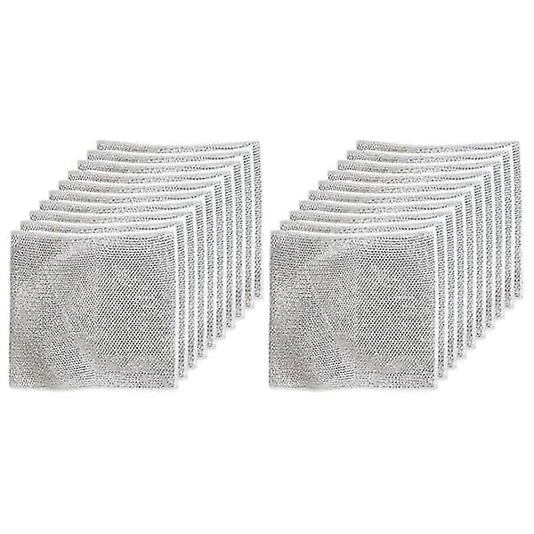 20 st Grå Multifunktionella Metalltrådsdisktrasor Premium Nylon