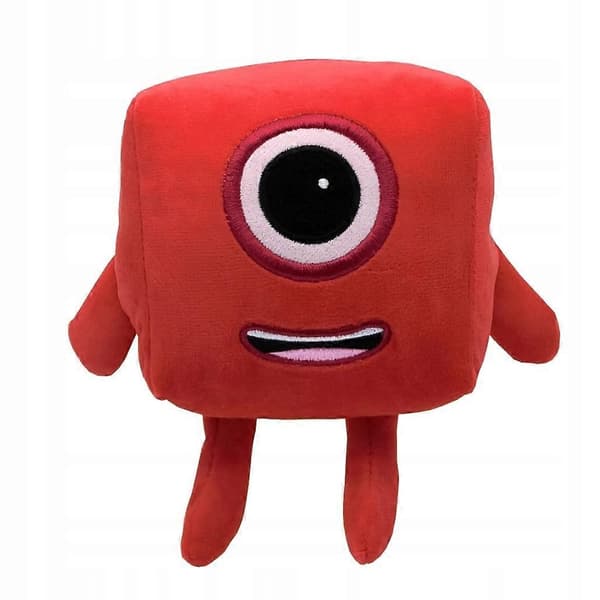 10x Numberblocks pehmolelut animoidut nuket
