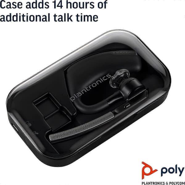 Bluetooth Single-Ear (Monaural) Headset & Opladningsetui Bundle