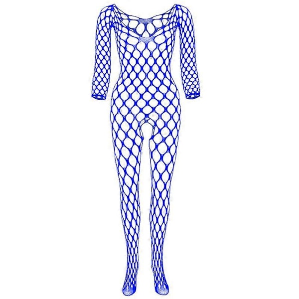 Sexig Damunderkläder Bodysuit Exotisk Babydoll Stor Mesh Teddies Kroppsstrumpa Kvinnor Genomskinlig Kroppsdräkt Europeiska Kläder