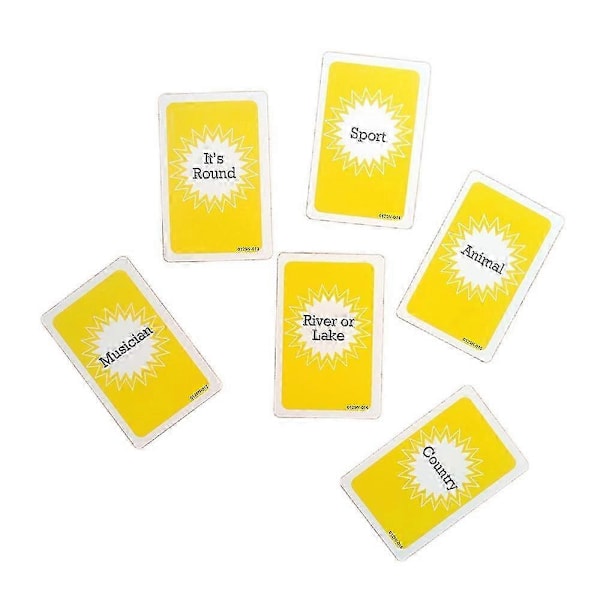 Scattergories Spillet Spill For Voksne Og Tenåringer-Calu