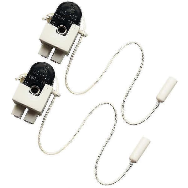 Lampe tilbehør - 2 stk trekkbrytere for ledningslamper TroveMart