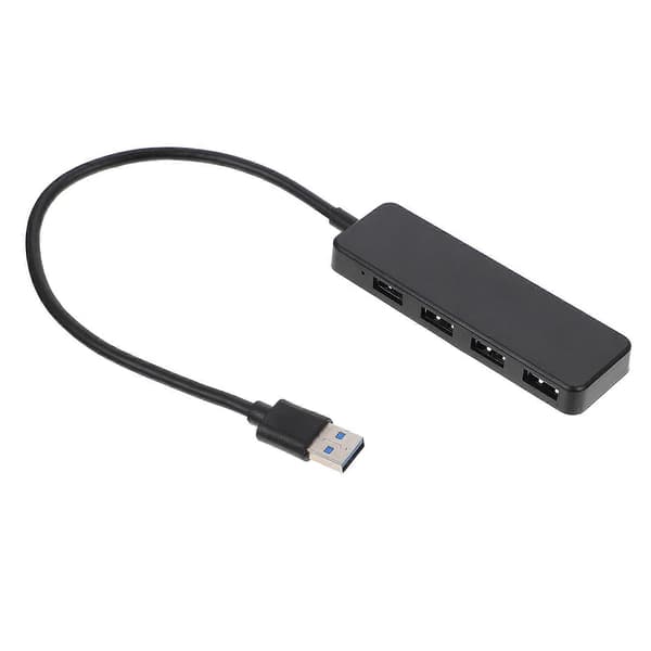 USB A-hub USB-hub Data Dock Multifunksjonshub 4-ports USB-hub USB-splitter Bærbar datahub