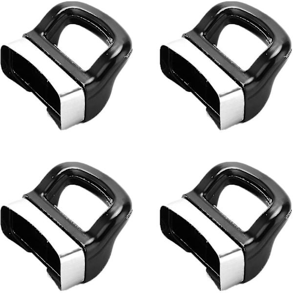 4 stycken tryckkokarhandtag, grythandtagssats, universal grythandtag, för att ersätta korta sidohandtag för soppgrytor, ångkokare, mjölkkannor och