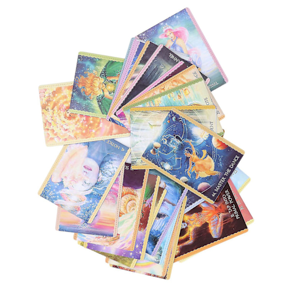 Cosmic Dancer Oracle Tarot -pakka - Englanninkieliset ennustuskorttit, ennustamiseen ja viihteeseen (44 pakkaa)