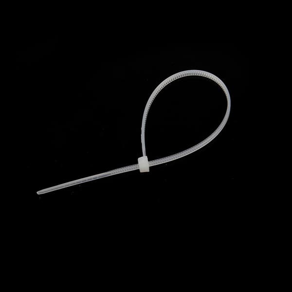 Kabelbinder / Strikkbinder, Hvit 200 stk 150mmX3mm
