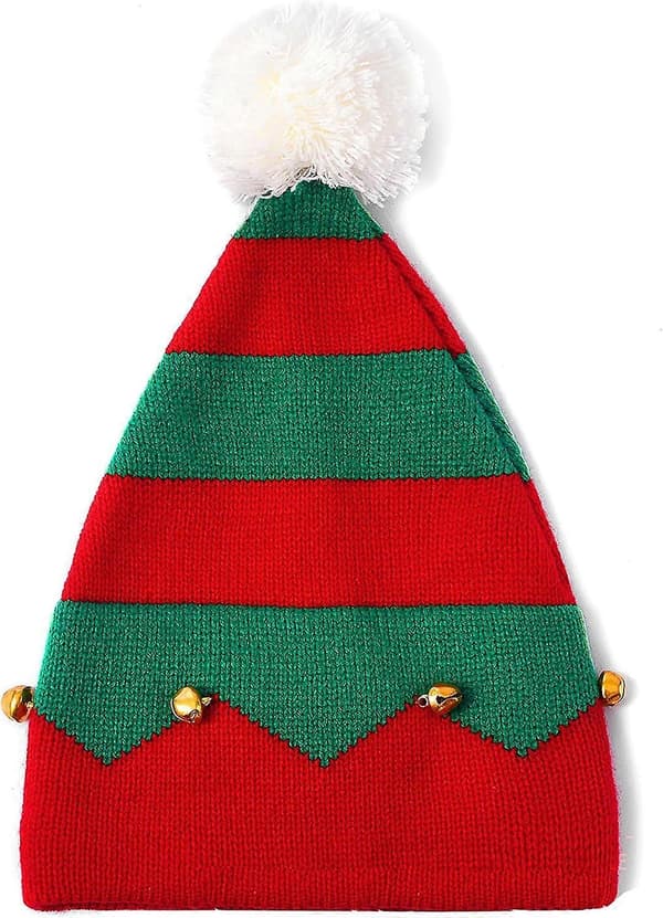 Julstickade Mössor - Tomte Stickad Mössa Jultomte Stickad Mössa