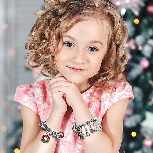 Julekalender DIY Armbånd Kreativ Overraskelse Blindboks Se