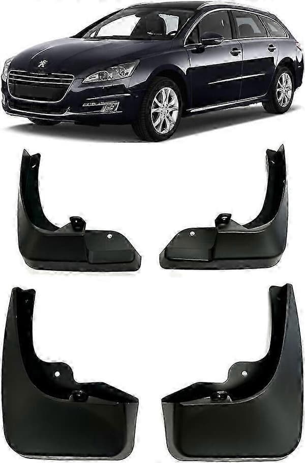Stänkskydd Stänklappar för 2010-2017 Peugeot 508 SW