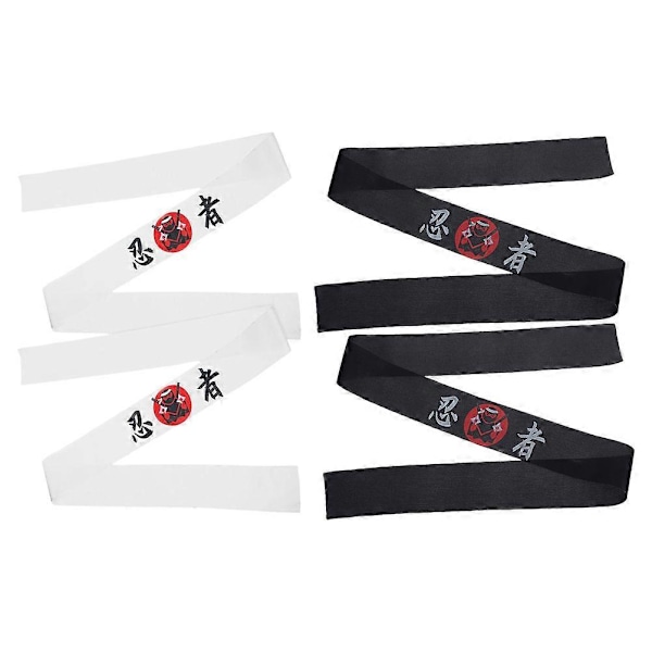 4 stk Karate Hodebånd Hodebånd Karate Hodebånd Japansk Hodebånd Kokk Hodebånd