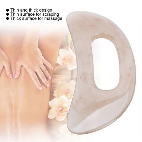 Gua Sha-verktyg för ansiktsmassage, kroppsterapi, skrapbräda för hälsovård (YMMR)