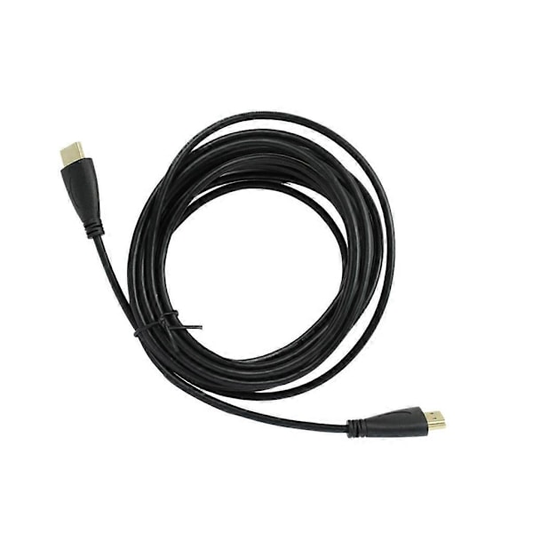 HDMI-kabel med guldpläterad kontakt, hane-hane, 5 m
