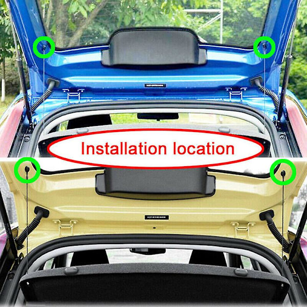 10 stk. Til MG ZS MG3 Bagagerumsdæksel Parcelhylde Snor Klips Holder w12769996