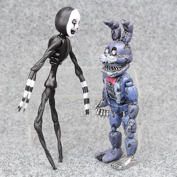 6 st/set Pvc Five Nights At Freddy's Actionfigur Fnaf Bonnie Foxy Freddy Fazbear