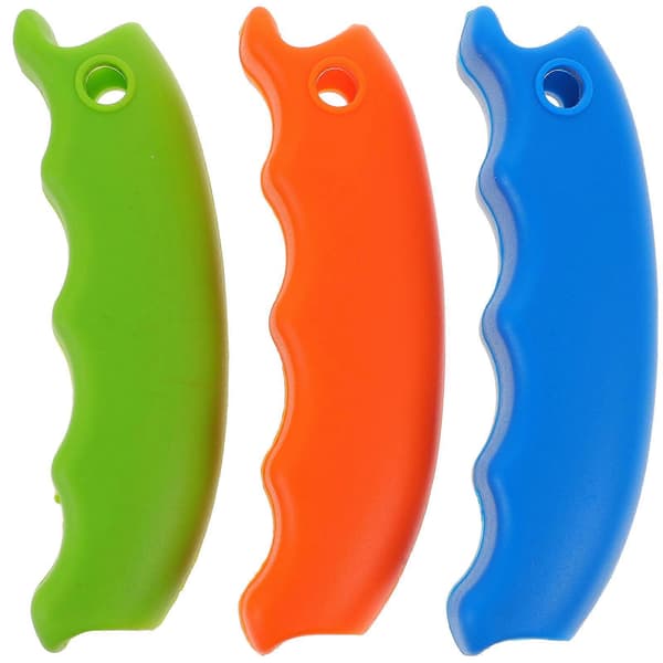 Ergonominen ostoskassiote, pehmeä silikoni helpottaa kantamista