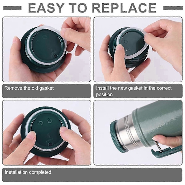 Silikonpackningsset 4-pack - Stanley 24oz Termostätningsringar
