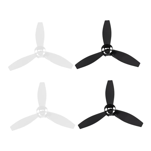 4 Propeller Props Blad För Parrot Bebop 2 Drone Svart Vit