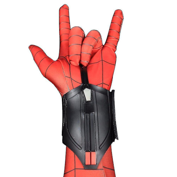 2024, Spiderman Homecoming handledsskydd Spider-man Peter Web Shooter leksak Cosplay rekvisita 1 par svart
