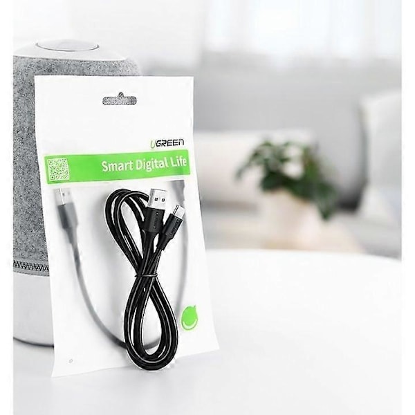 USB-kabel - USB-C 3A 3m Svart