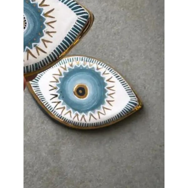 Øye-veggdekorasjon - Hjemmedekor - Tyrkisk amulett - Beskyttelse og lykkebringende sjarmgave (øye)