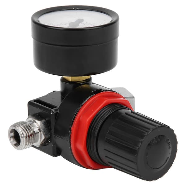 Lufttrykkregulator Måler G1/4 150psi Pneumatisk Sprøytepistol Tilbehør
