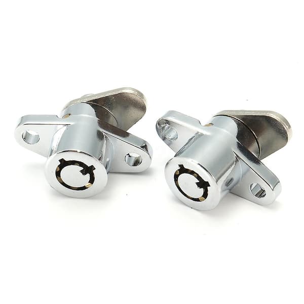 2x Hårda Sadelväskor Lås 3 Set För Touring Glide Road King Ny