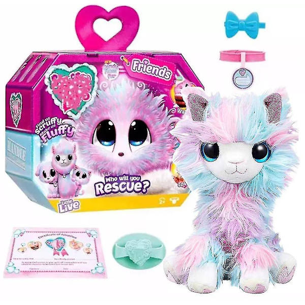 Överraskningsbadleksak Blint Box Familj Plyschdjur Alpaca Björnunge Enhörning Plyschdocka NY