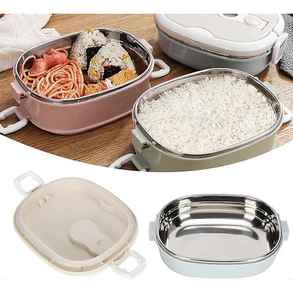 Termisk Bento Madkasse med Rustfri Stål Termisk Isolering, 1-3 Lag af Madbeholdere til Børn Voksen Studerende Børn Pak Mad Egnet til
