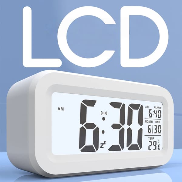 Digitalt termometer og hygrometer for overvåking av innetemperatur og fuktighet.