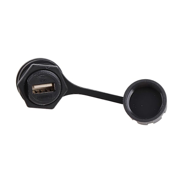 USB 2.0 Hun Panel Pass Connector Mount Socket Stik Vandtæt IP67 Med Hætte