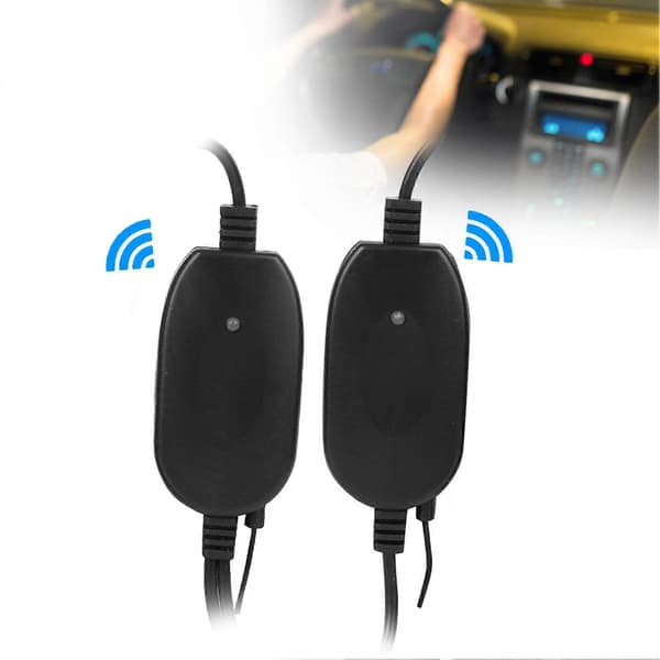 Trådløst 2.4G RCA Video Transmitter Receiver Kit Tilbehør til Bil Bakkamera