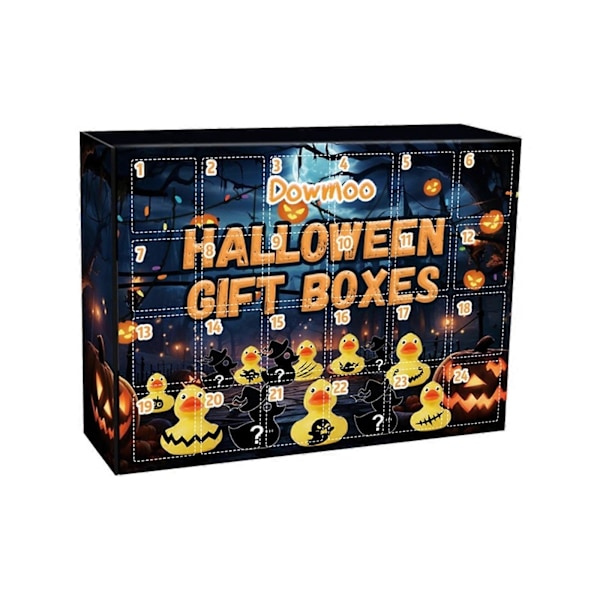 Kumikaukalenteri Mini Joulu Kumikaukalenteri Halloween Kaukalenteri Lapsille Sopii Lapsille Halloween-juhliin