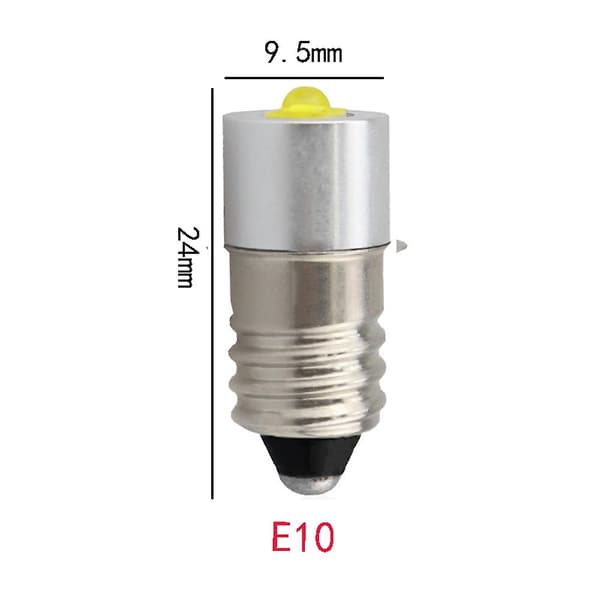 E10 3W 1 LED 3535 SMD 150-200 LM LED-taskulamppu