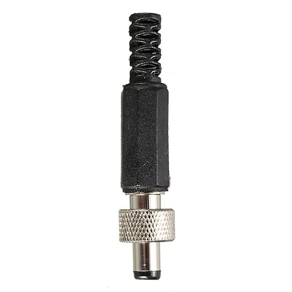2,1 mm x 5,5 mm Ruuviliittimellä Varustettu DC-Virtapistokkeen Naispuolinen Liitin & Metallipaneelin Asennuspistokkeella Lukittava Turvallinen Vakiopistokkeella