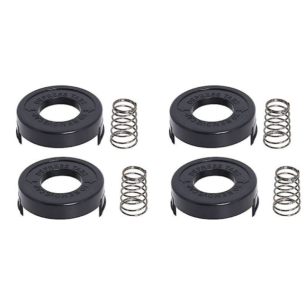 4 stk. 682378-02 Spoleskjulkapsel med Glc12 Gl250 Gl310 Gl360 Strimmer Udskiftning