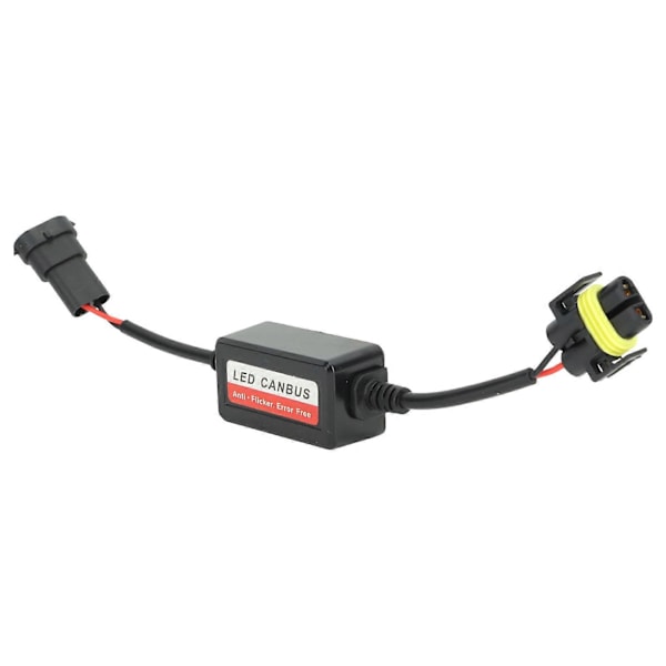 LED Hovedlys Tåkelys 2 stk H8 H9 H11 LED Canbus Dekoder 12V Feilfri Anti Flicker