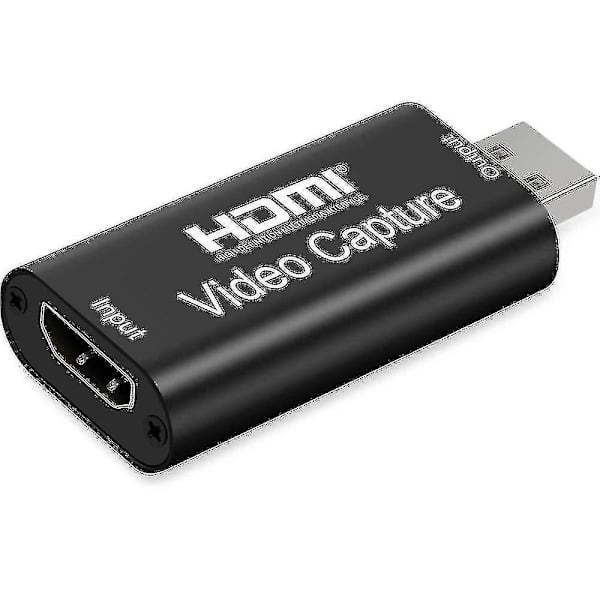 HDMI USB -kaappauskortti HD 4K 1080p Live-stream video ja ääni DSLR-verkkokamera