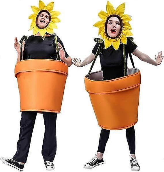 Halloween Blomkruka Kostym Solros Kostym