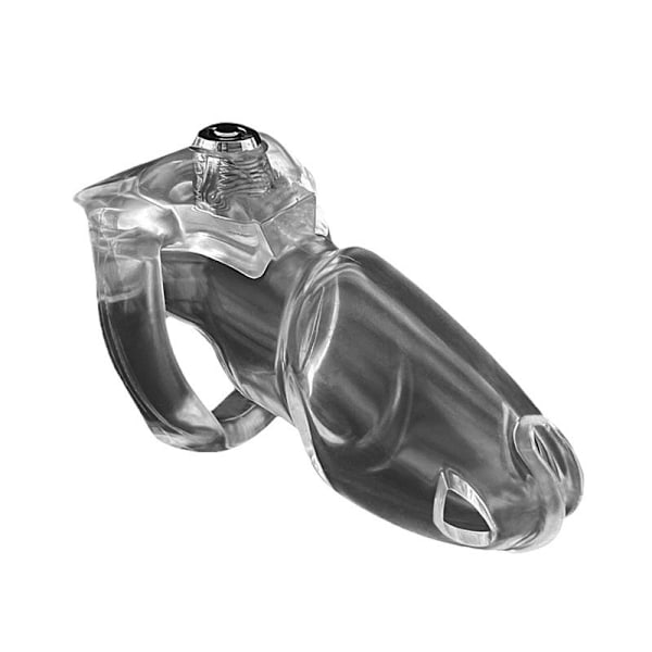 1 st Helt Ny Resin Ht-v3 Män Kyskhetsbur Manlig Kyskhetsbälte Apparat Kyskhetslås Standardstorlek