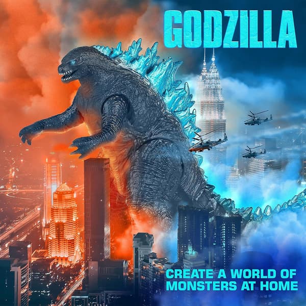 Godzilla Actionfigurleker for gutter og jenter Godzilla Monsterleketøy