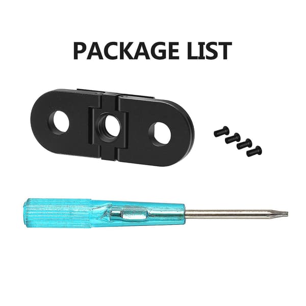 Metallisk erstatningsbase for sammenleggbart stativ, adapter for GoPro Hero9/8/max kameraer